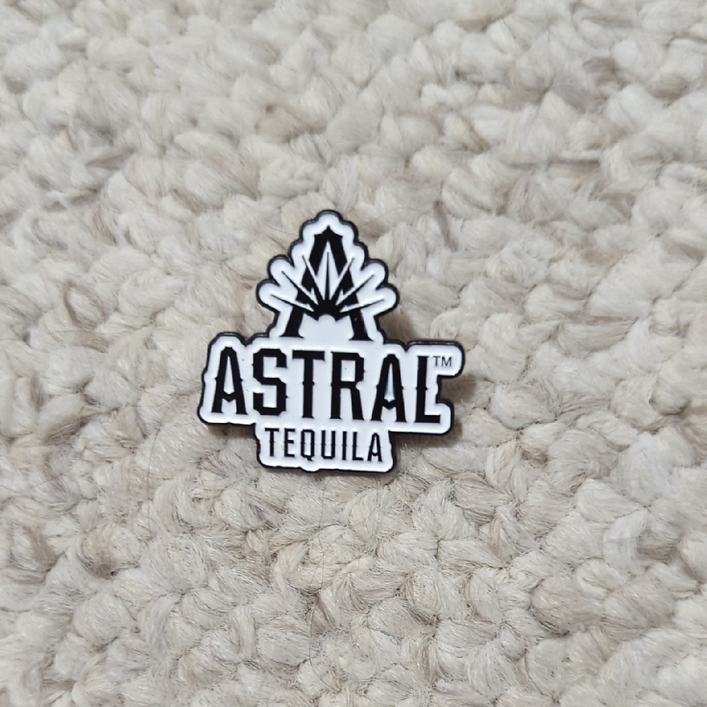 Astral Tequila Logo Pin